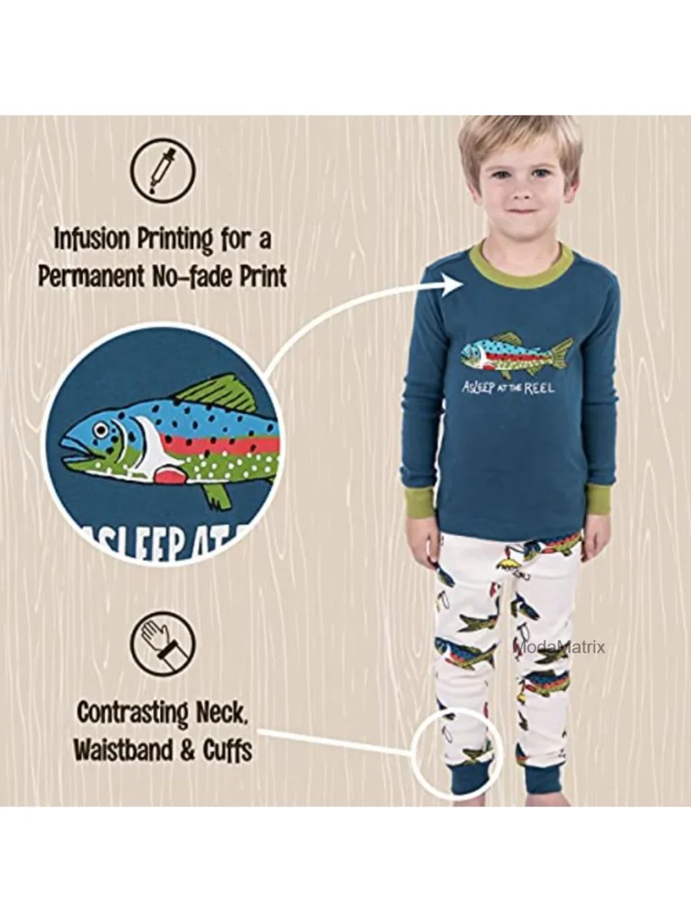 Kids Long Sleeve Cotton Pajama Set